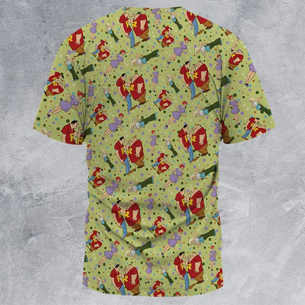 All-Over Print Unisex T-Shirt - ZA911VM3 -  - 4