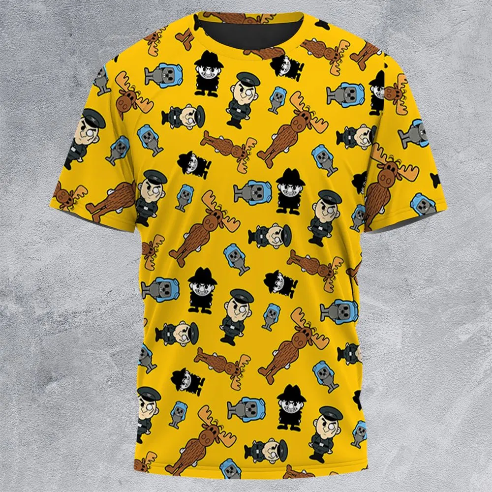 All-Over Print Unisex T-Shirt - 24AT3FVG -  - 3