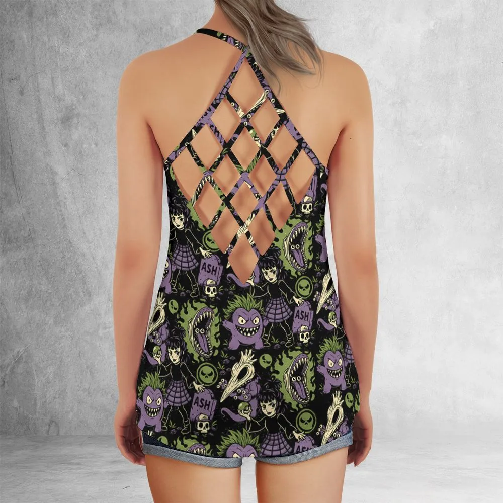 Criss Cross Tank Top - 69MJWFUB -  - 3