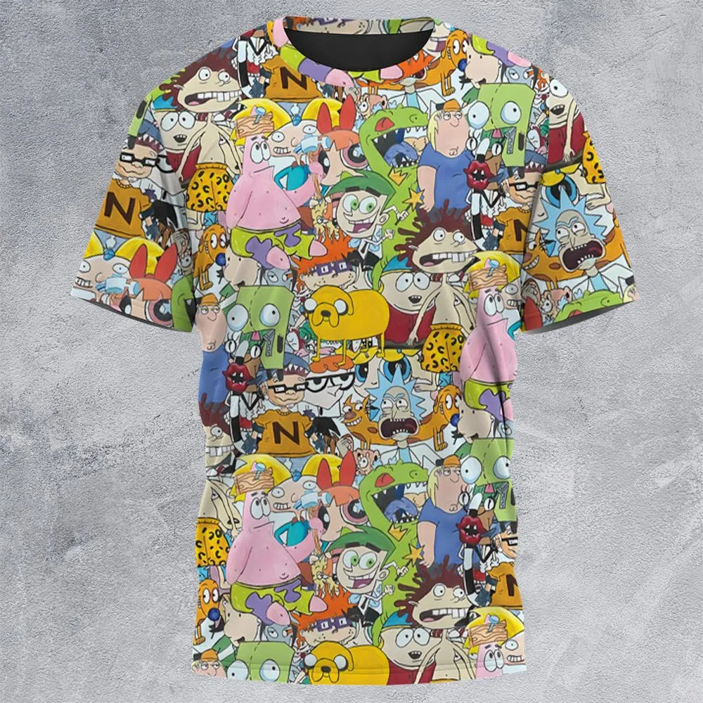All-Over Print Unisex T-Shirt - KHKG5L5T -  - 3