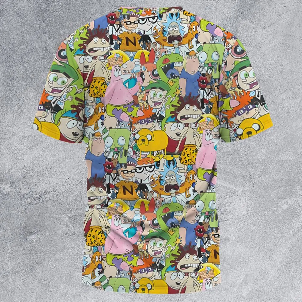 All-Over Print Unisex T-Shirt - KHKG5L5T -  - 4
