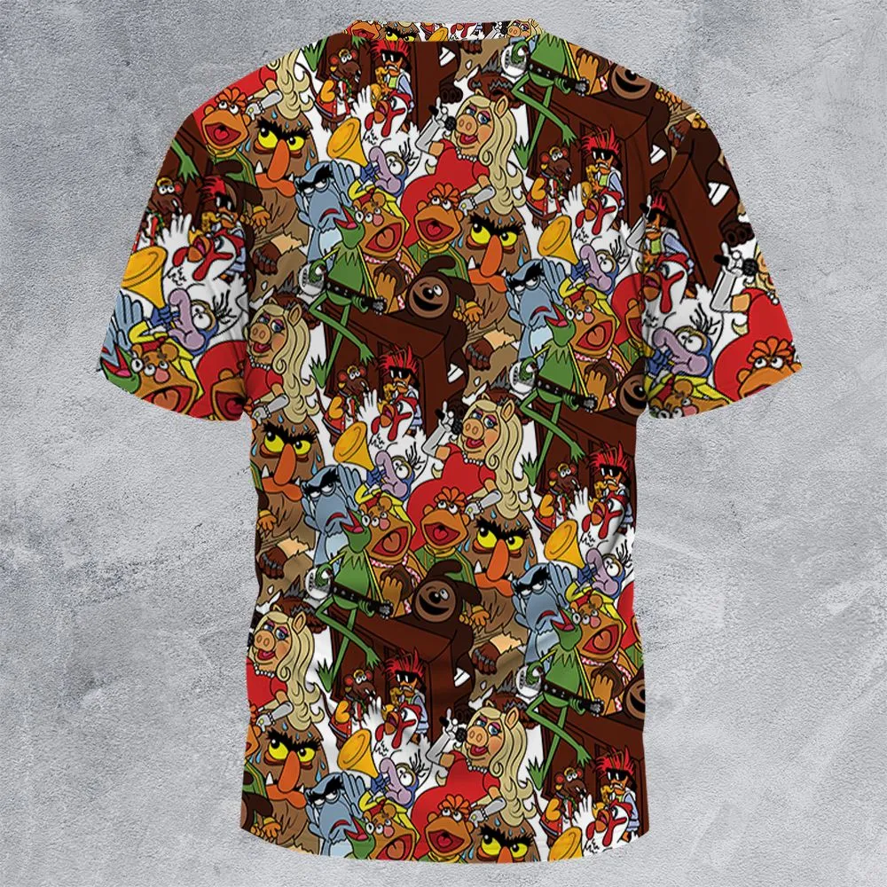 All-Over Print Unisex T-Shirt - EG55YBML -  - 4