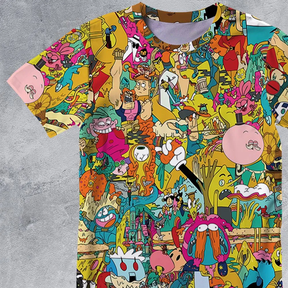 All-Over Print Unisex T-Shirt - MLLQFFYX -  - 2