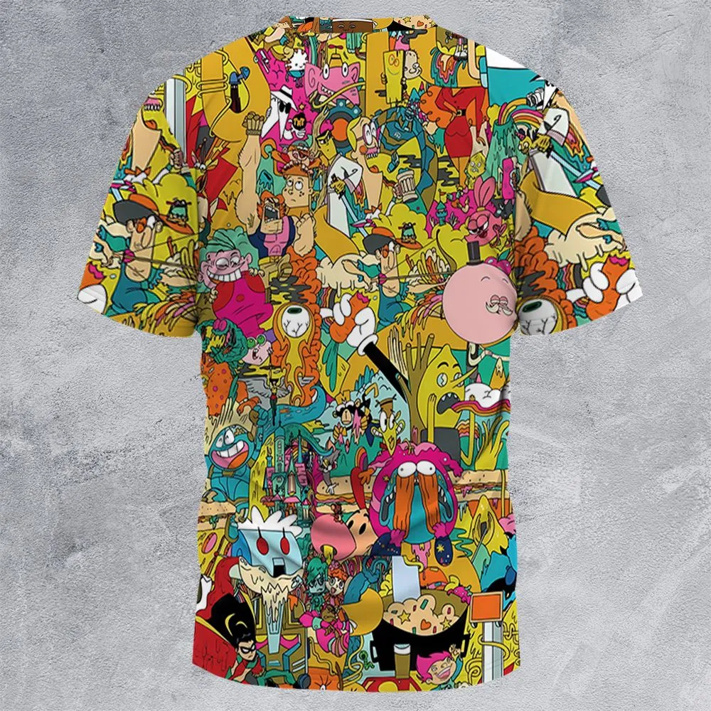 All-Over Print Unisex T-Shirt - MLLQFFYX -  - 4