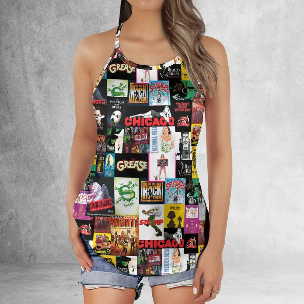 Criss Cross Tank Top - RYA684YZ -  - 2