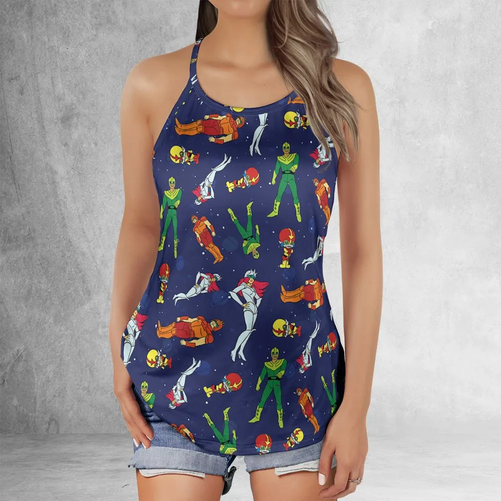 Criss Cross Tank Top - XKUFXZAB -  - 2