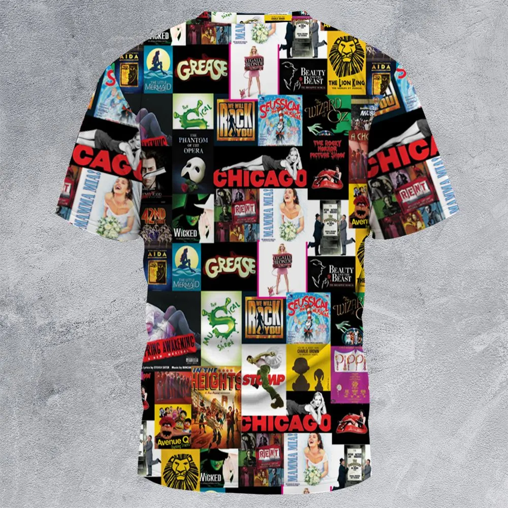 All-Over Print Unisex T-Shirt - X3U71UBD -  - 4