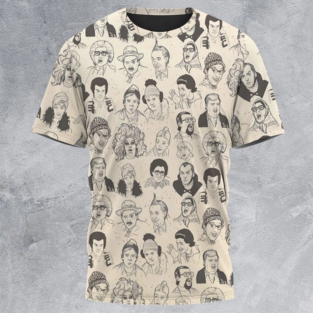 All-Over Print Unisex T-Shirt - S811B51M -  - 3