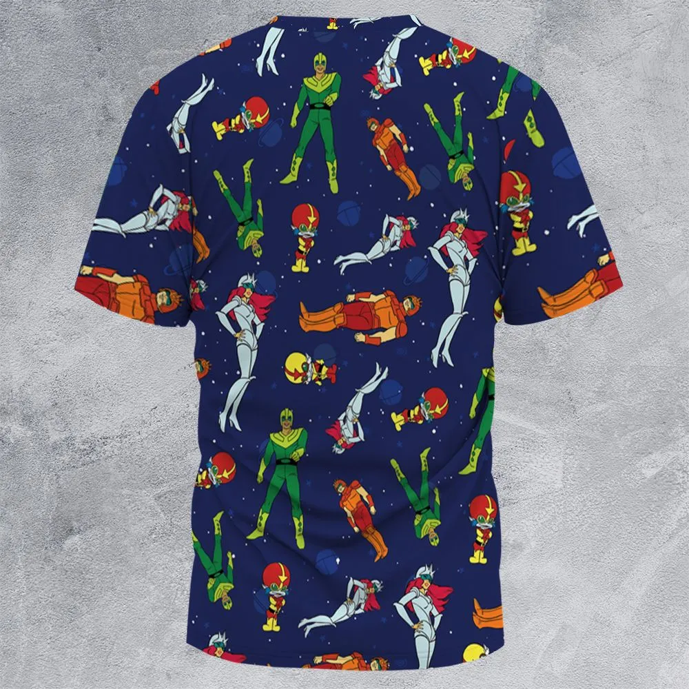 All-Over Print Unisex T-Shirt - PYRC3AQM -  - 4