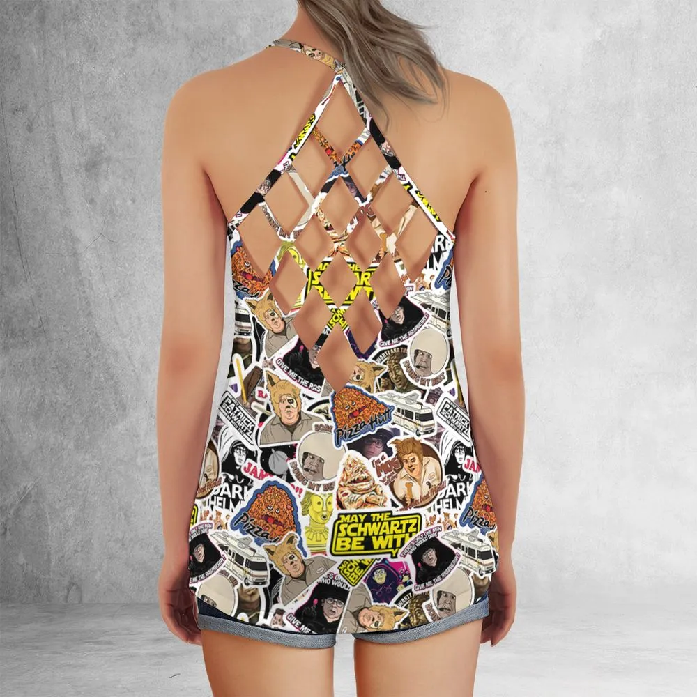 Criss Cross Tank Top - GR2DQNPJ -  - 3