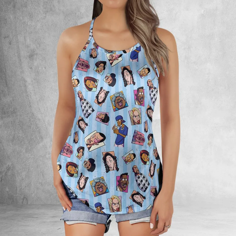 Criss Cross Tank Top - EJ11NGZU -  - 2