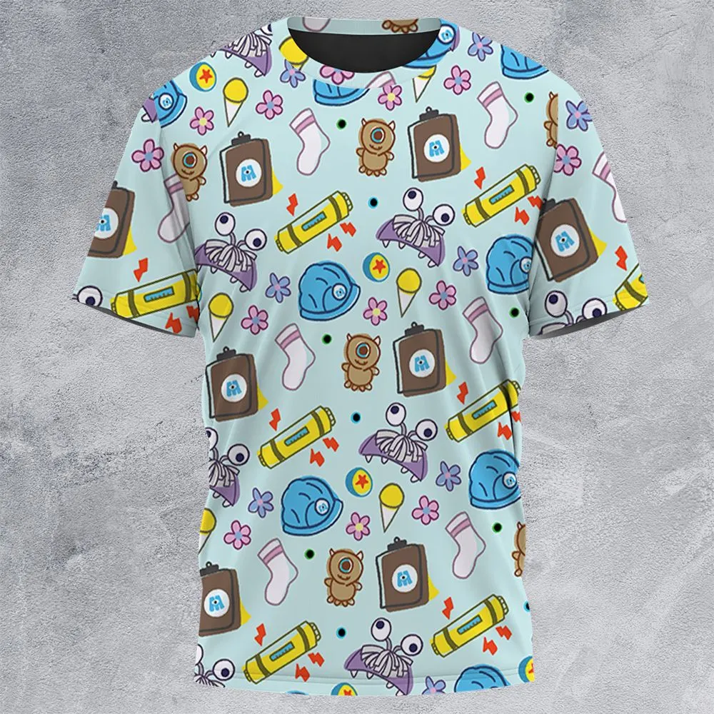 All-Over Print Unisex T-Shirt - TBY4768D -  - 3