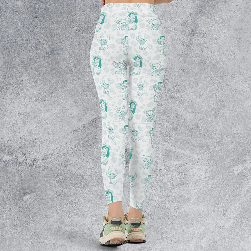 Tropical Style Stitch Legging - 2