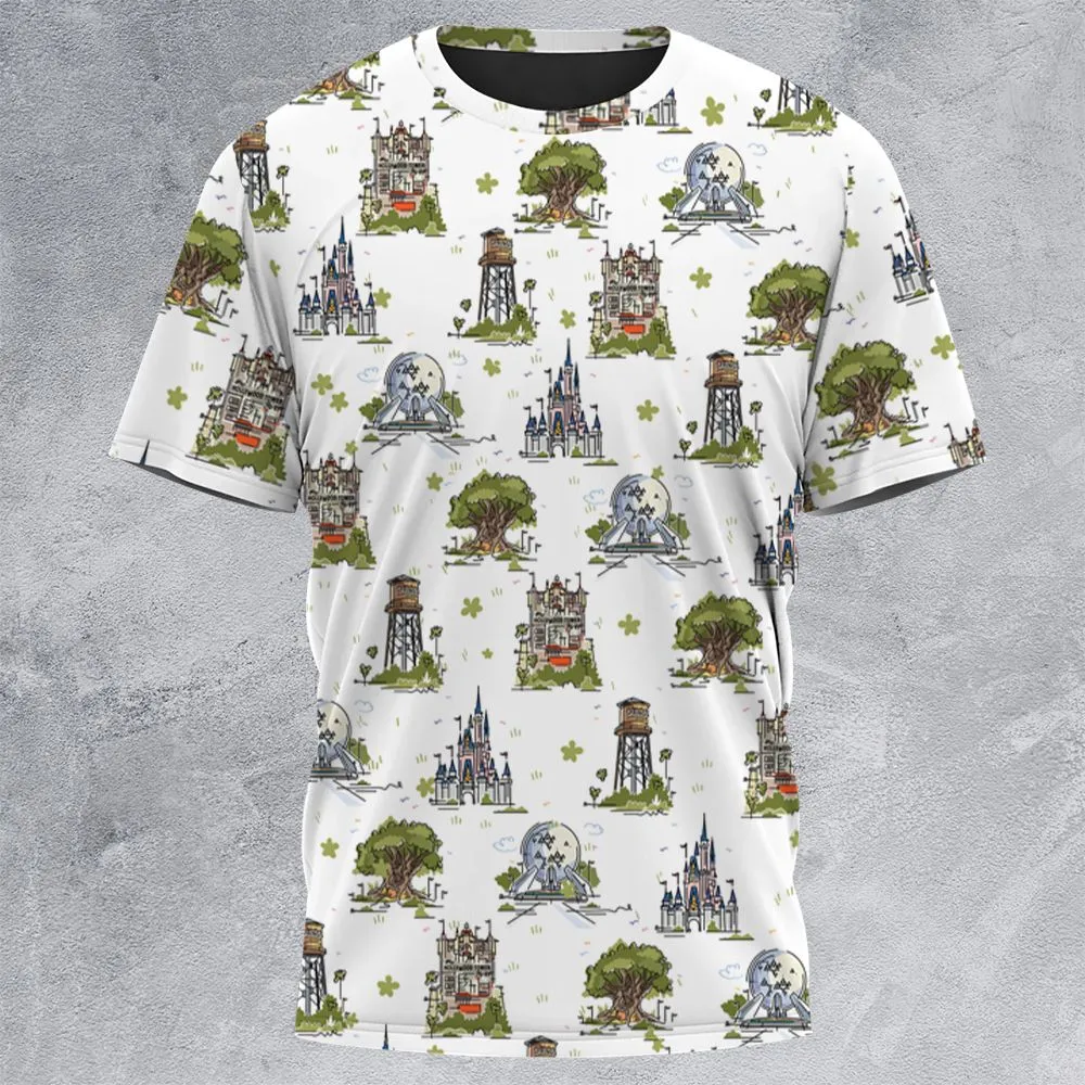 All-Over Print Unisex T-Shirt - 3G1LHCJK -  - 3