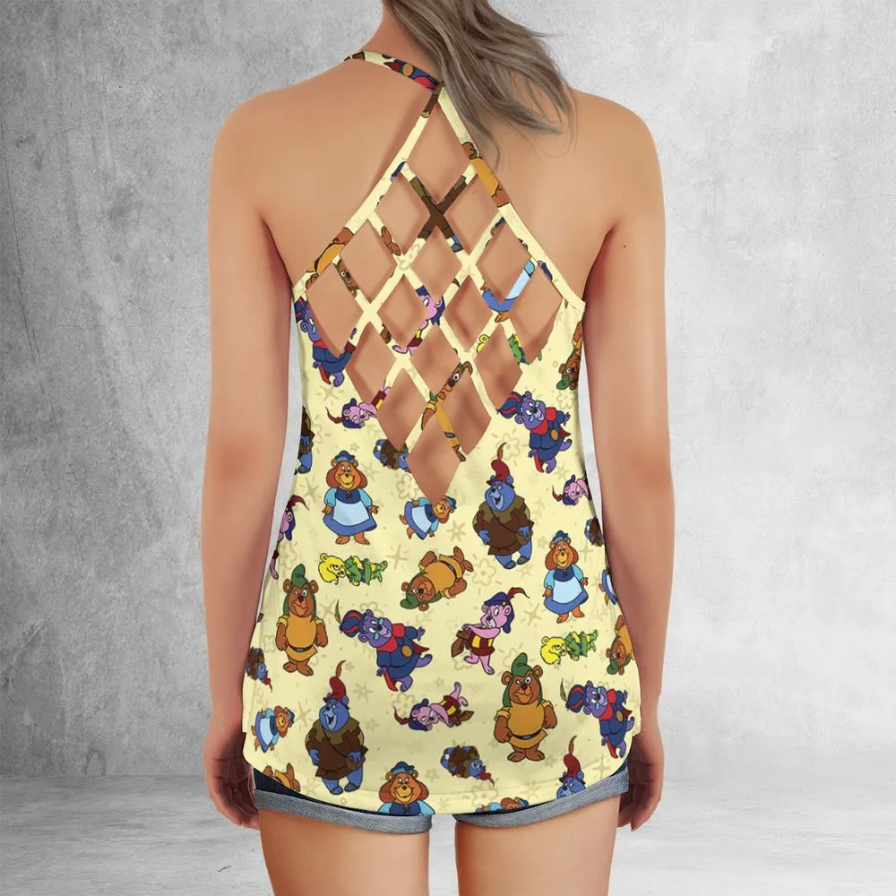 Criss Cross Tank Top - 2QP6B4LG -  - 3