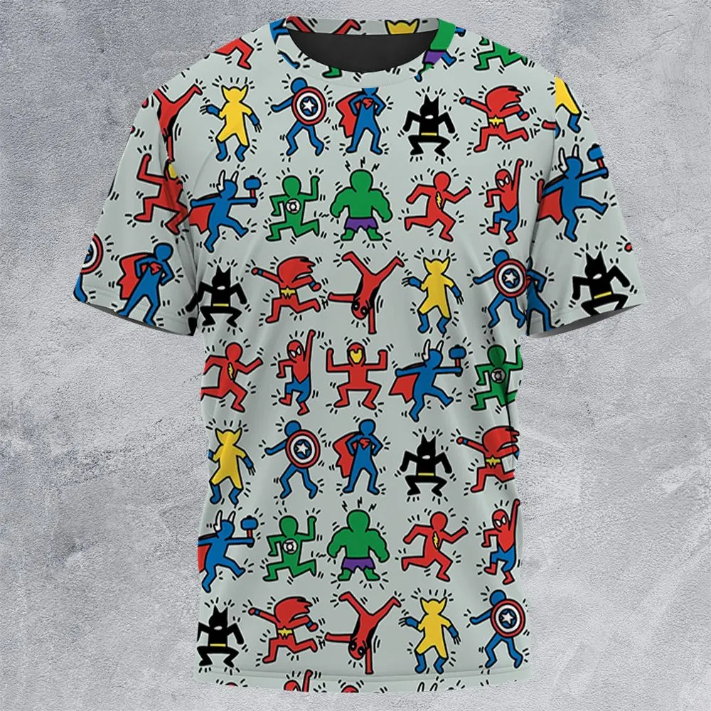 All-Over Print Unisex T-Shirt - GJELN232 -  - 3