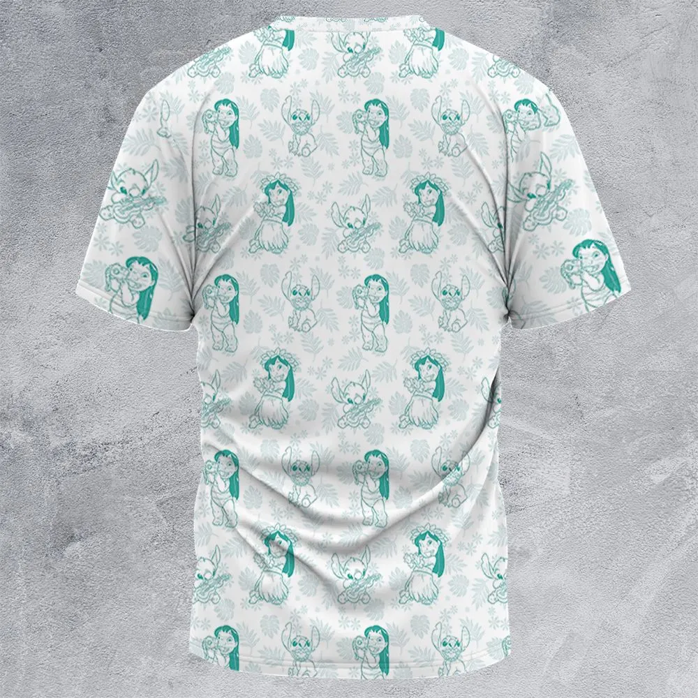 All-Over Print Unisex T-Shirt - 9814WE9R -  - 4