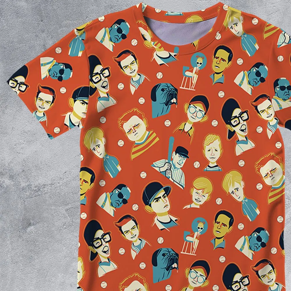 All-Over Print Unisex T-Shirt - QKLD93XS -  - 2