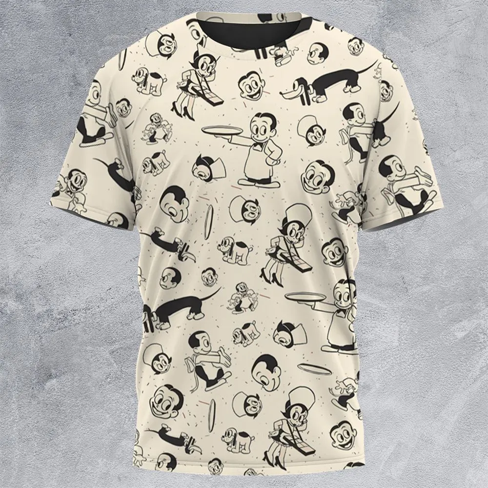 All-Over Print Unisex T-Shirt - 7GBAK3J1 -  - 3