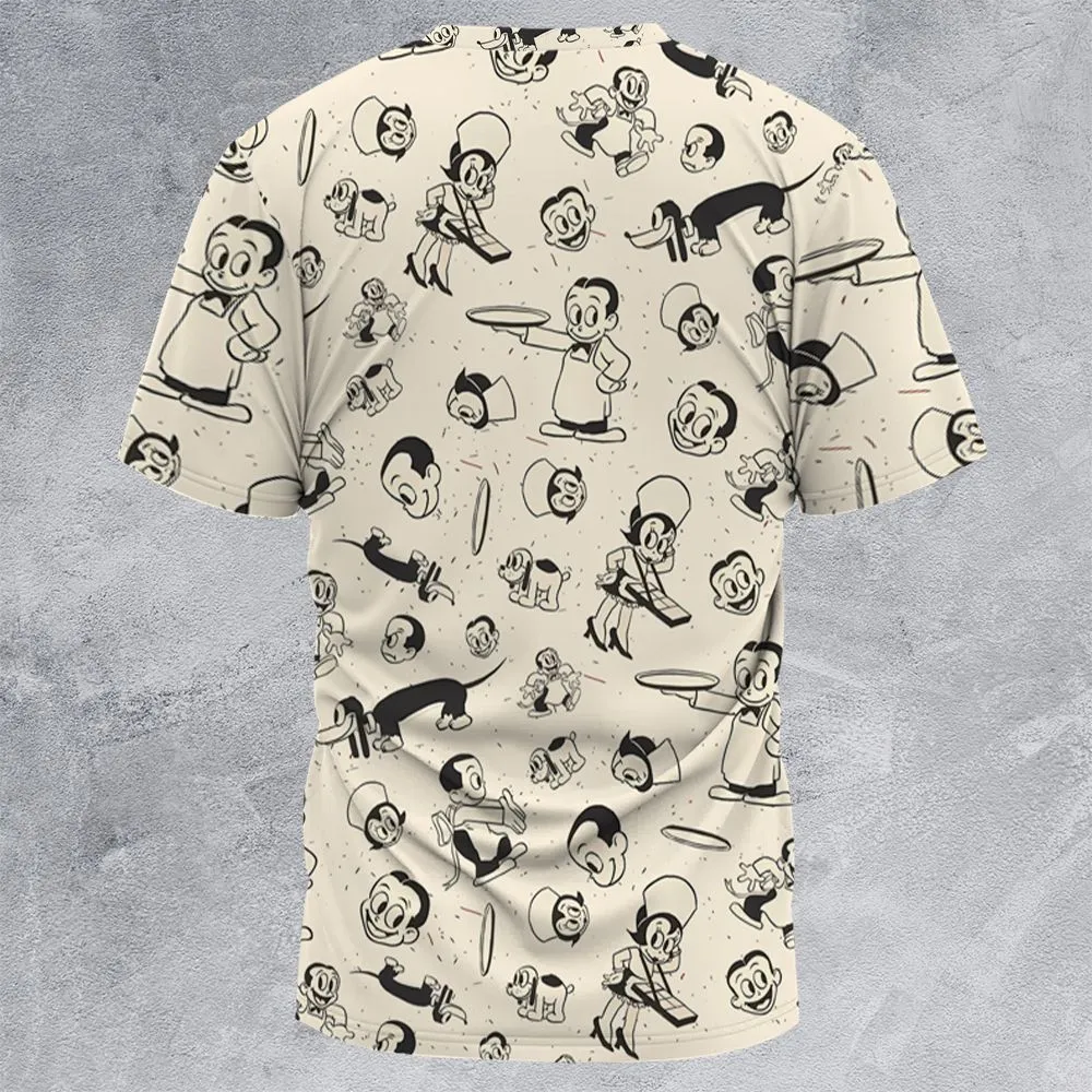 All-Over Print Unisex T-Shirt - 7GBAK3J1 -  - 4