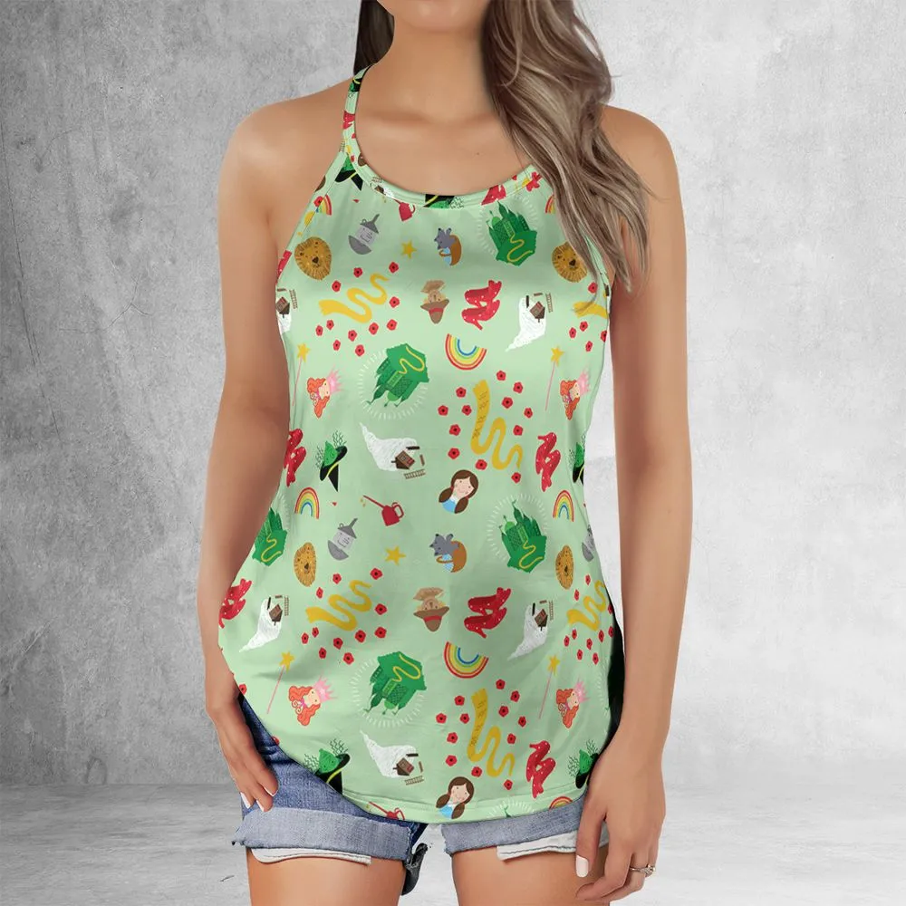 Criss Cross Tank Top - TVXUG3DC -  - 2