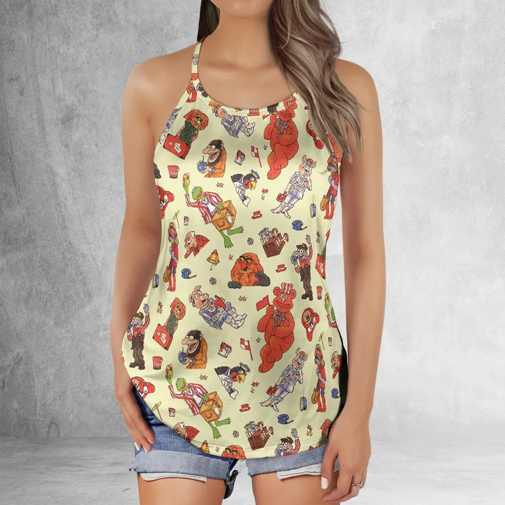 Criss Cross Tank Top - ZUTFRDZ8 -  - 2