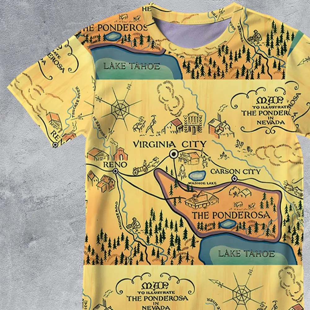 Map of The Ponderosa -  - 2