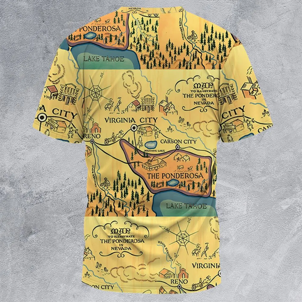 Map of The Ponderosa -  - 4