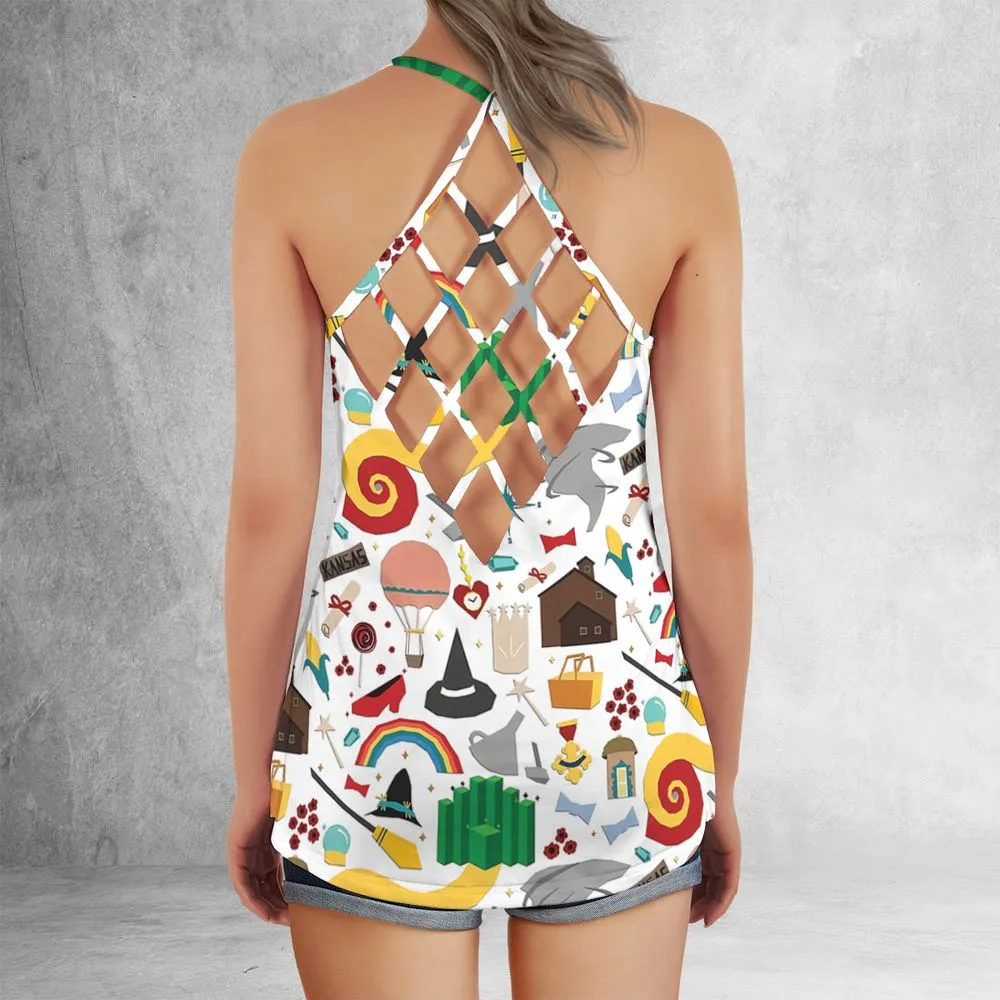 Criss Cross Tank Top - FN47Y8QE -  - 3