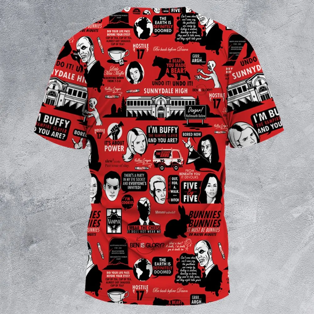 All-Over Print Unisex T-Shirt - R32Z9XF7 -  - 4