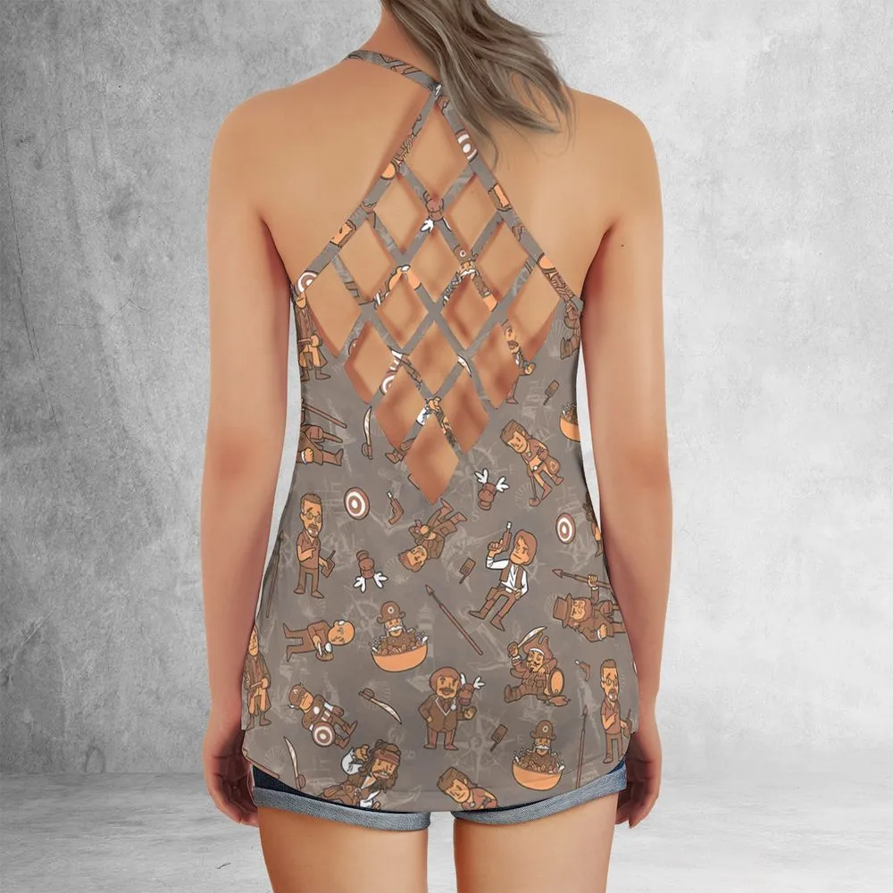 Criss Cross Tank Top - LYXGG4CQ -  - 3
