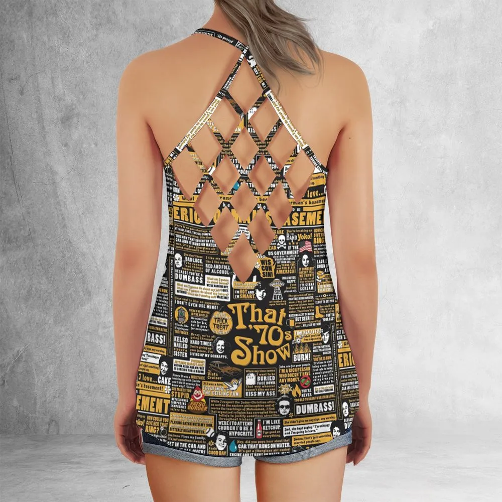 Criss Cross Tank Top - 13D6WUS2 -  - 3