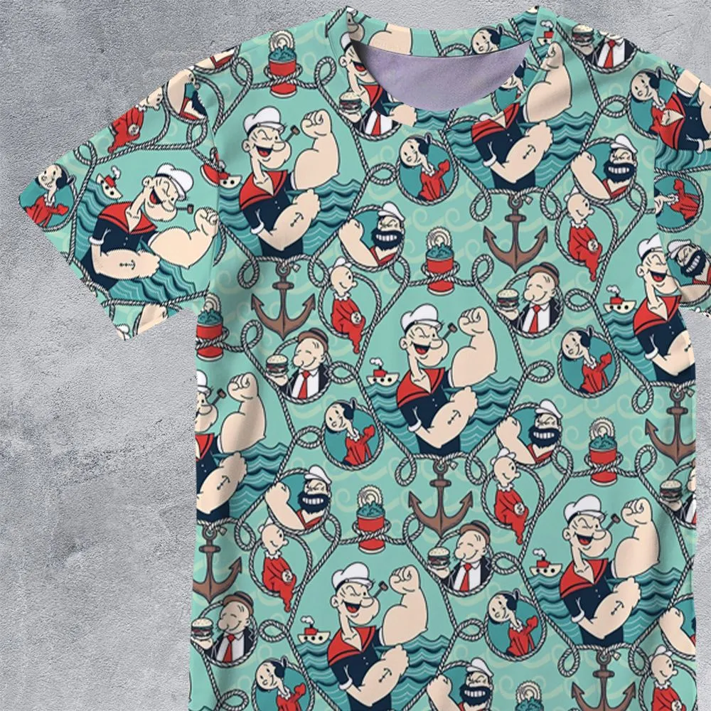 All-Over Print Unisex T-Shirt - SP87ALUM -  - 2