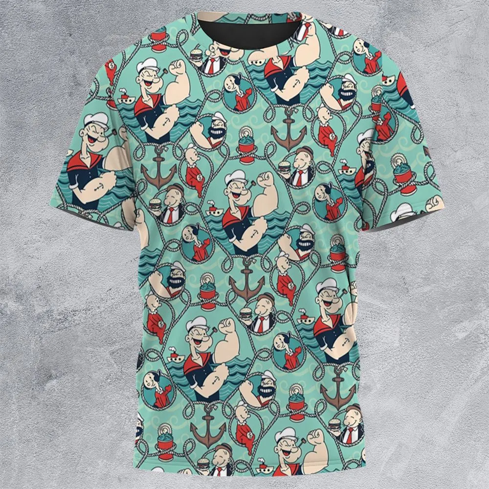 All-Over Print Unisex T-Shirt - SP87ALUM -  - 3