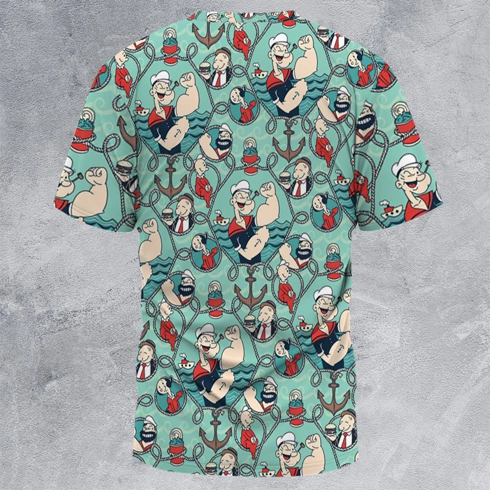 All-Over Print Unisex T-Shirt - SP87ALUM -  - 4