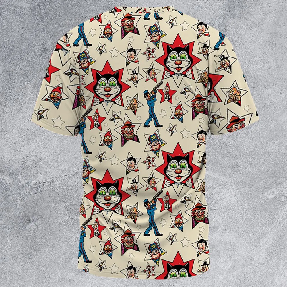 All-Over Print Unisex T-Shirt - R7ECQSQS -  - 4