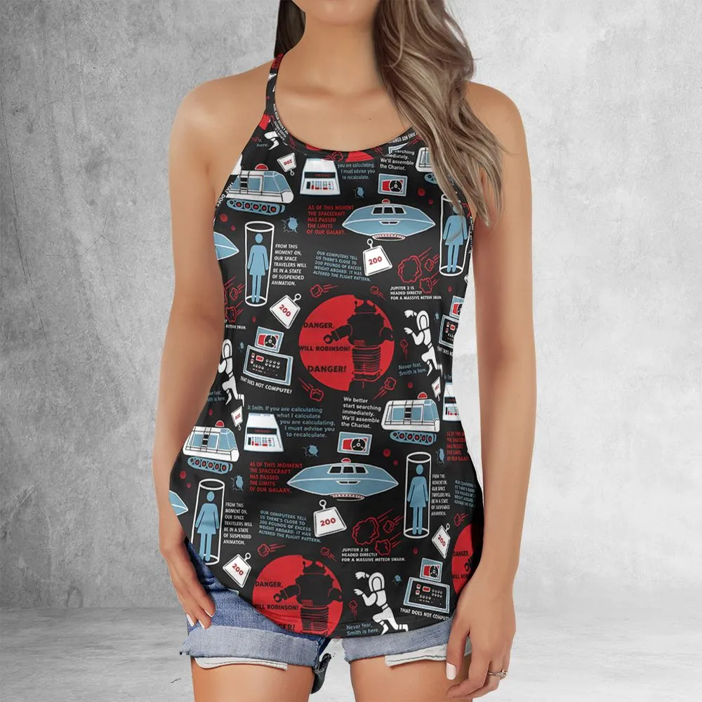Criss Cross Tank Top - 71DHXS58 -  - 2