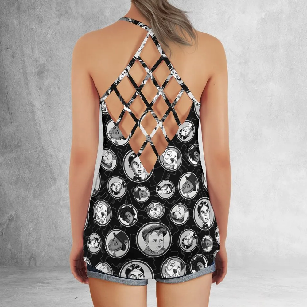 Criss Cross Tank Top - NSSKJYV7 -  - 3