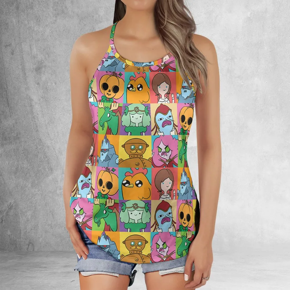 Criss Cross Tank Top - G3GWV19Q -  - 2