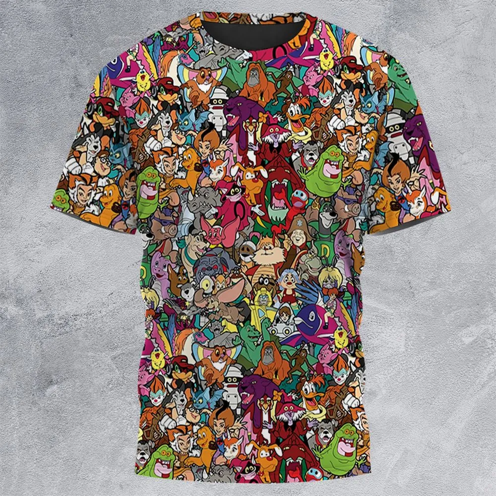 All-Over Print Unisex T-Shirt - QZ6JZFVV -  - 3