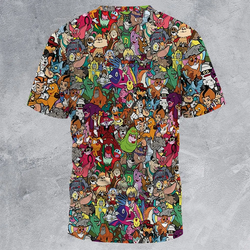 All-Over Print Unisex T-Shirt - QZ6JZFVV -  - 4