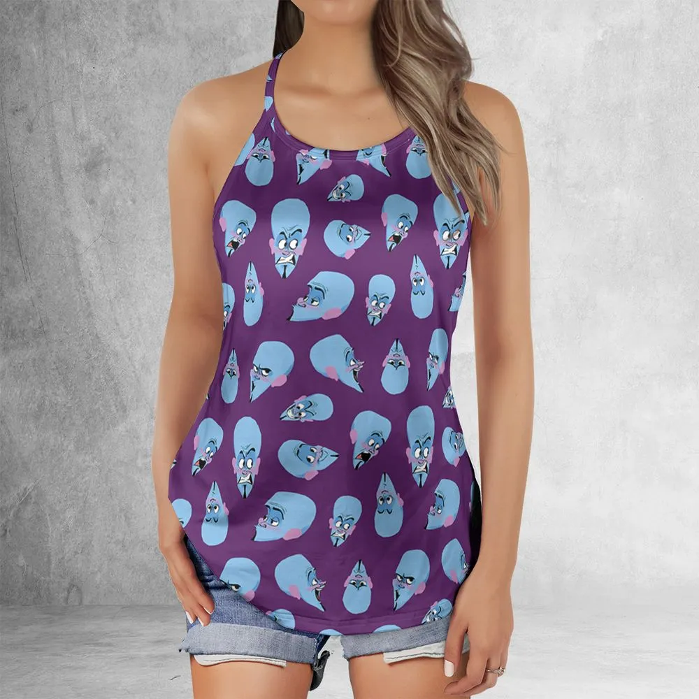 Criss Cross Tank Top - E4HBJDFQ -  - 2