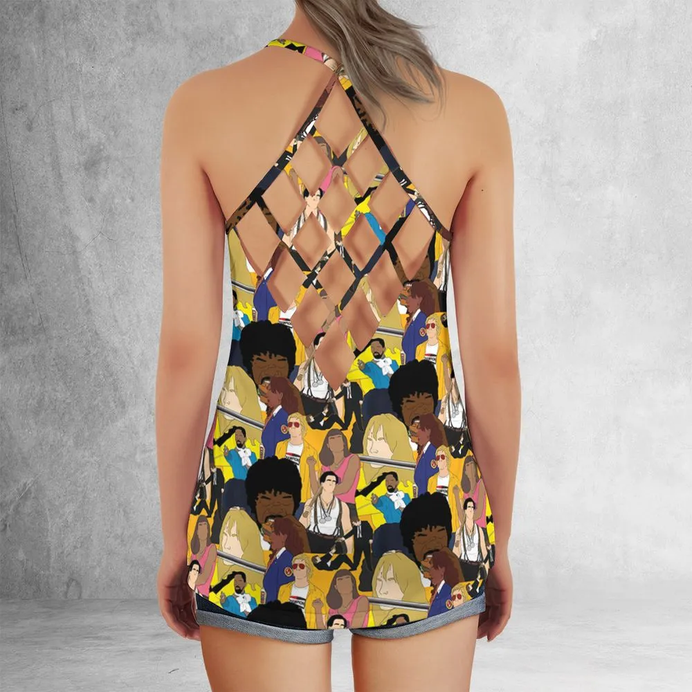 Criss Cross Tank Top - VEHY2RUR -  - 3
