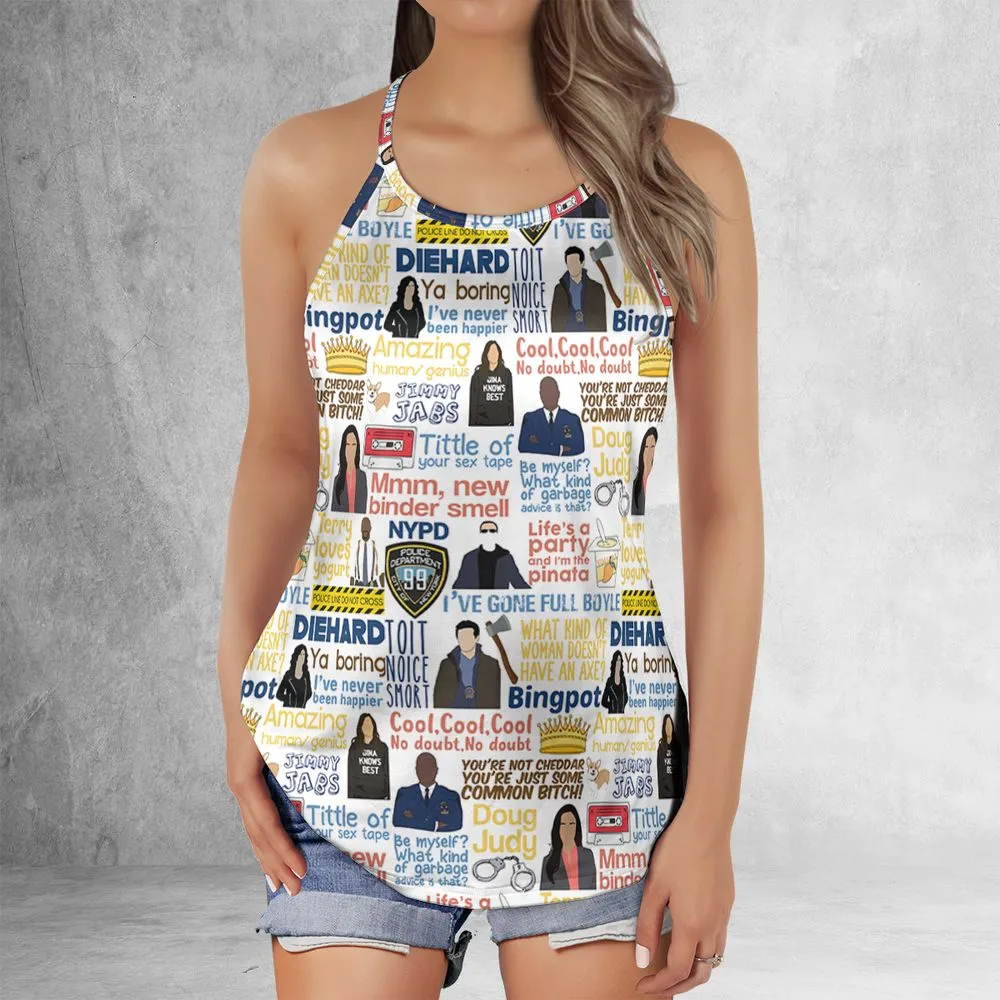 Criss Cross Tank Top - BV366NTK -  - 2