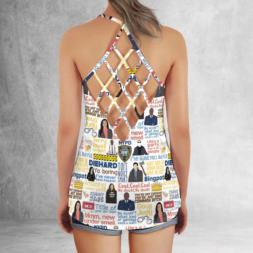 Criss Cross Tank Top - BV366NTK -  - 3