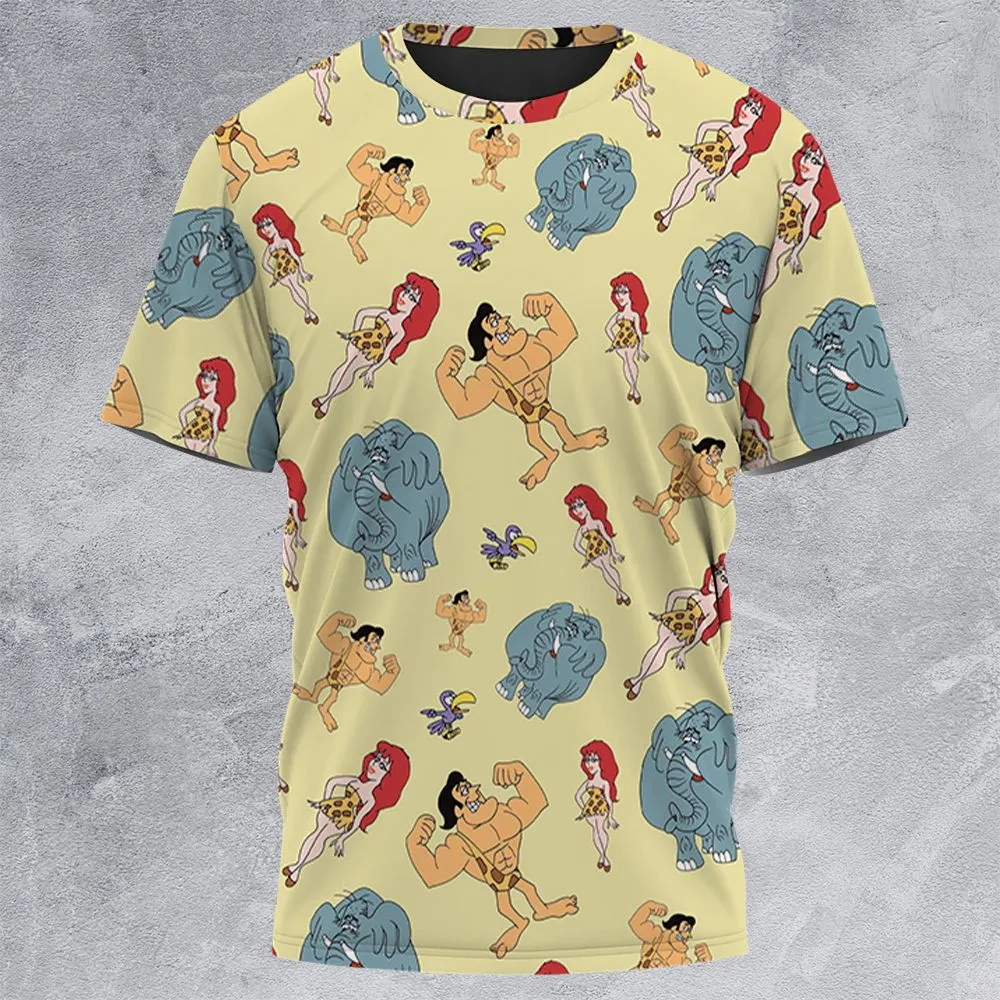 All-Over Print Unisex T-Shirt - NQZPSMBN -  - 3