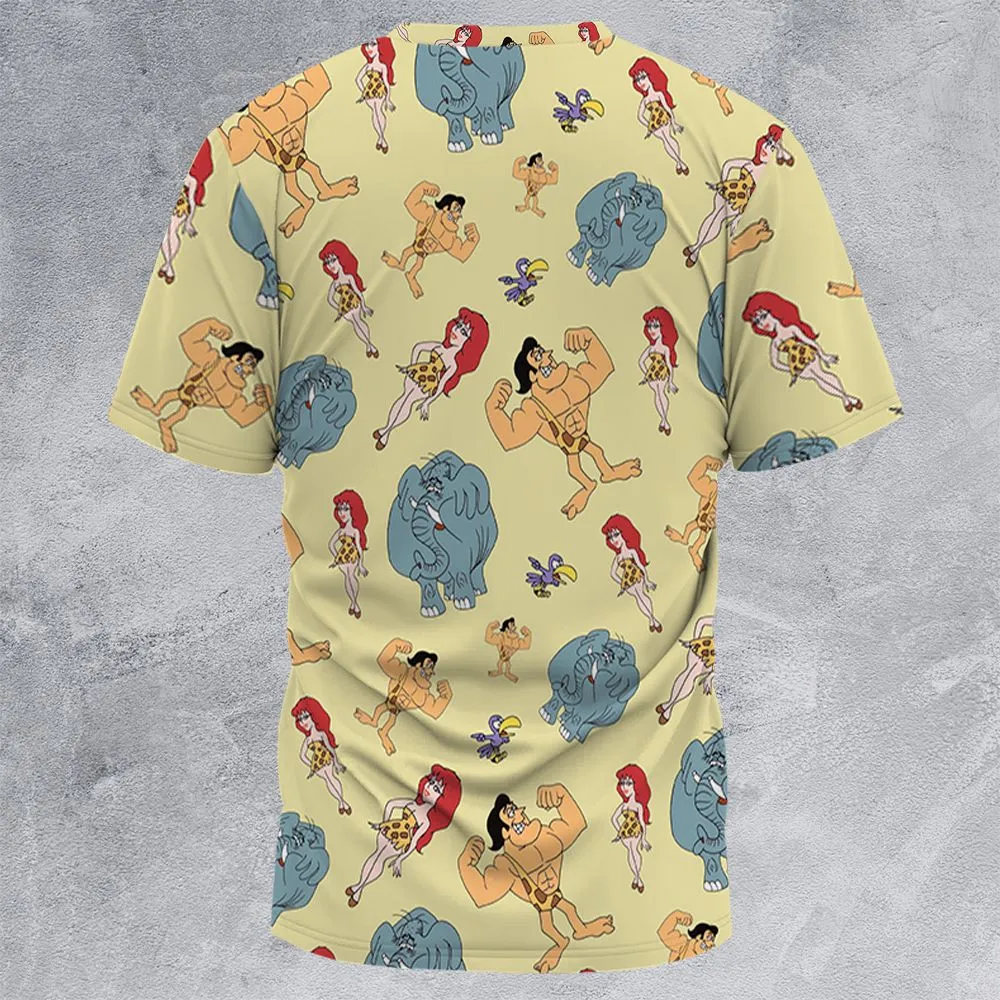 All-Over Print Unisex T-Shirt - NQZPSMBN -  - 4