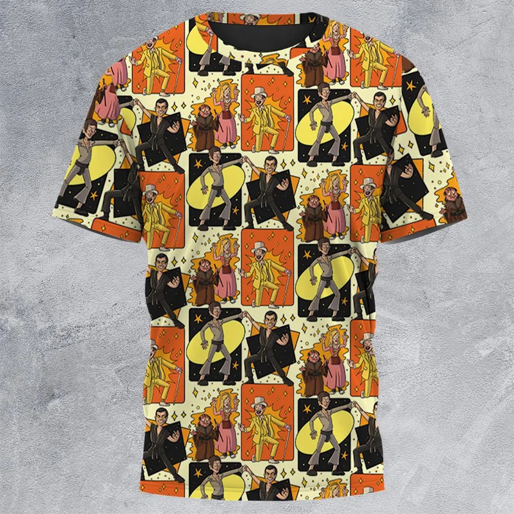 All-Over Print Unisex T-Shirt - VMQ89ZBU -  - 3