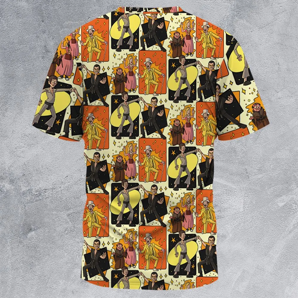 All-Over Print Unisex T-Shirt - VMQ89ZBU -  - 4