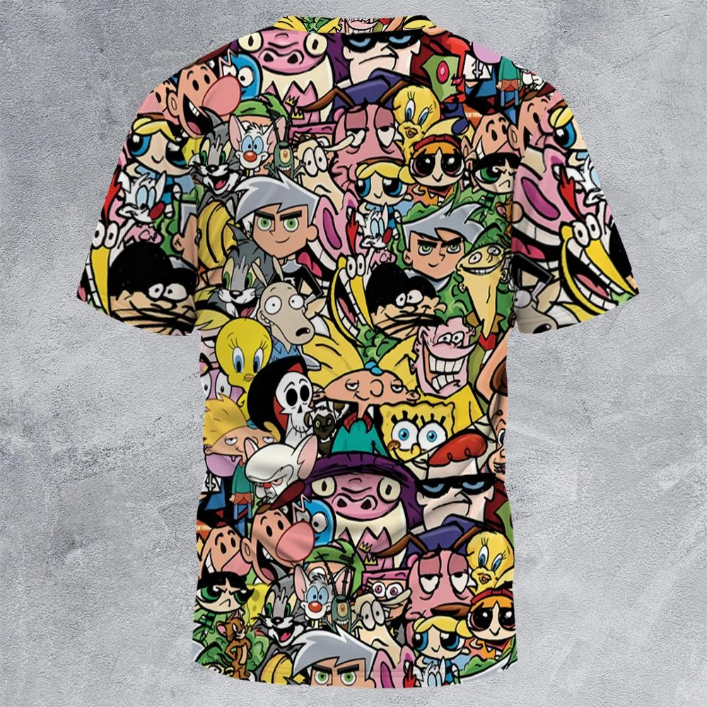 All-Over Print Unisex T-Shirt - SKFJ8SXH -  - 4